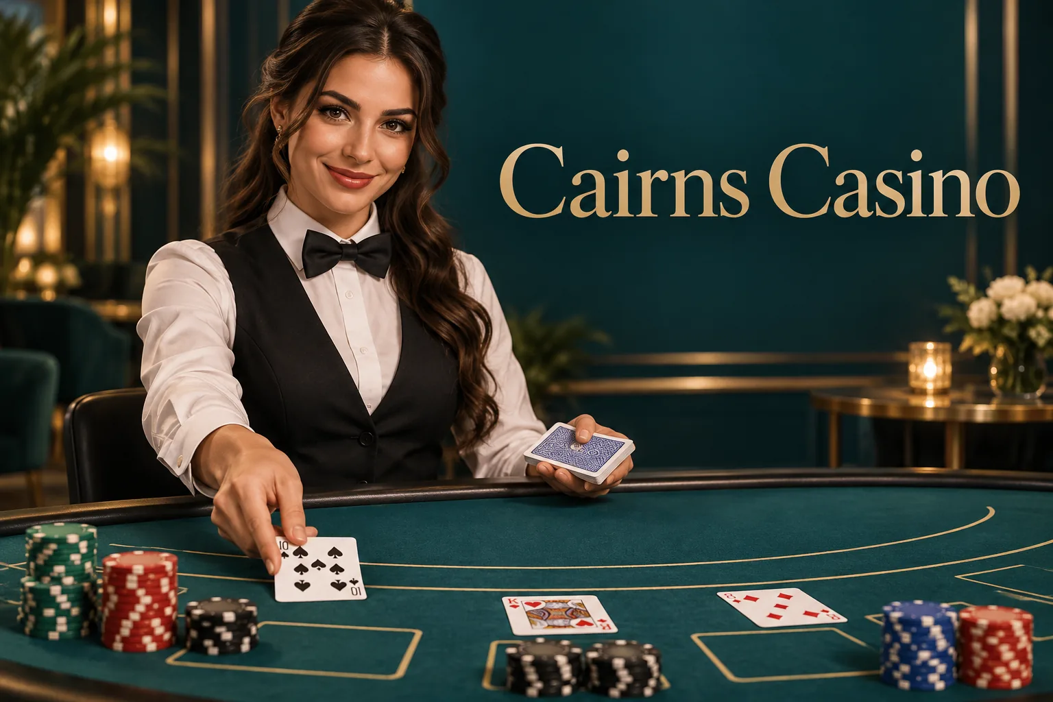 Live tables, dealt the Cairns way